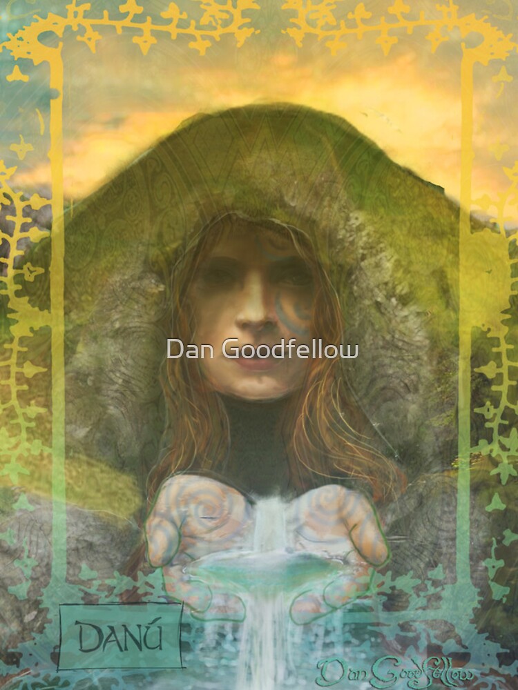 Thumbnail 4 of 4, iPhone Case, Celtic Goddess- Danu designed and sold by dangoodfellow.