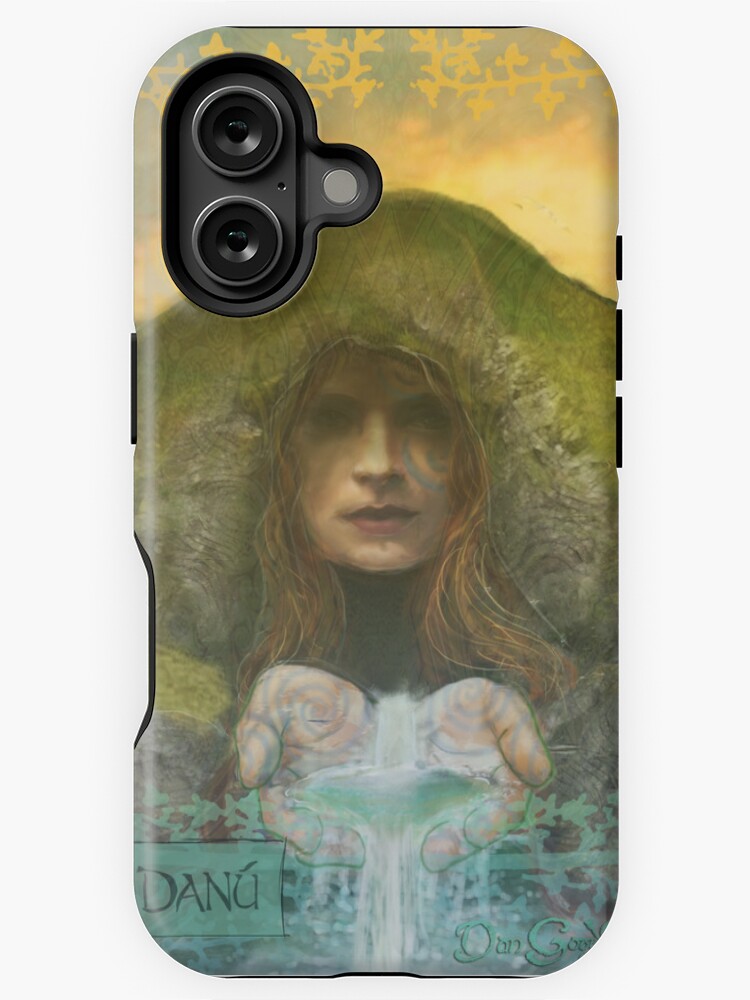 Thumbnail 1 of 4, iPhone Case, Celtic Goddess- Danu designed and sold by dangoodfellow.