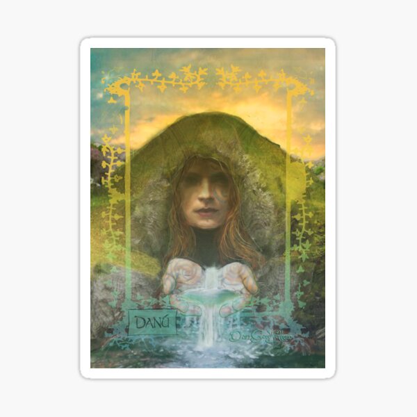 Celtic Goddess- Danu Sticker