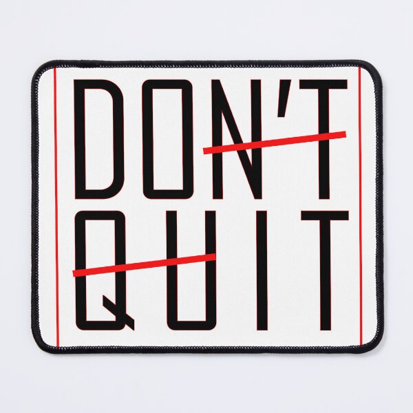 Item preview, Don't Quit designed and sold by Divas ⭐⭐⭐⭐⭐.