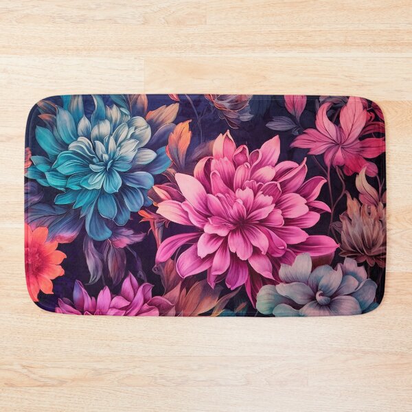 Item preview, Abstract Floral print  designed and sold by Red Witch Art.