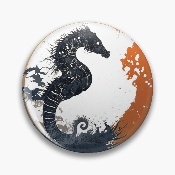 Item preview, Seahorse Enso designed and sold by CalyCollab.