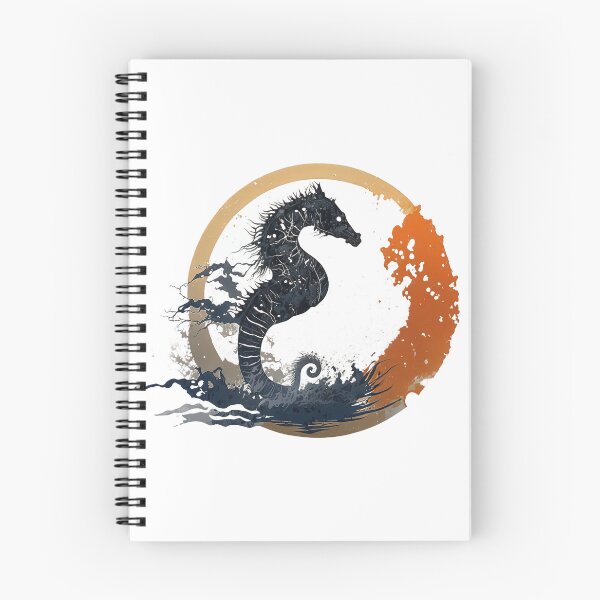 Item preview, Seahorse Enso designed and sold by CalyCollab.