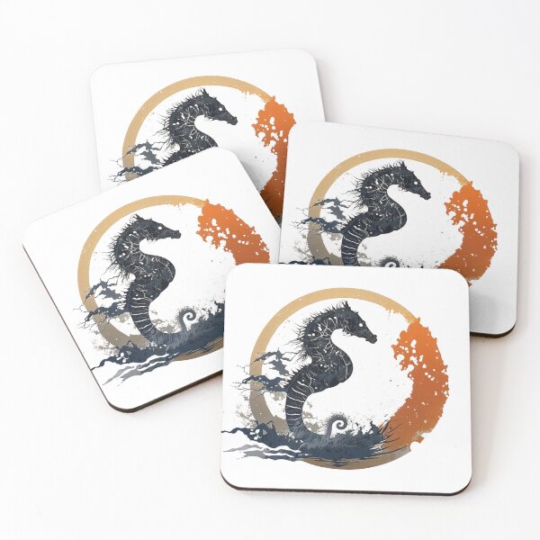 Item preview, Seahorse Enso designed and sold by CalyCollab.