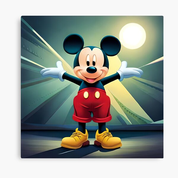 Mickeymouse Canvas Sale Prints Redbubble for 