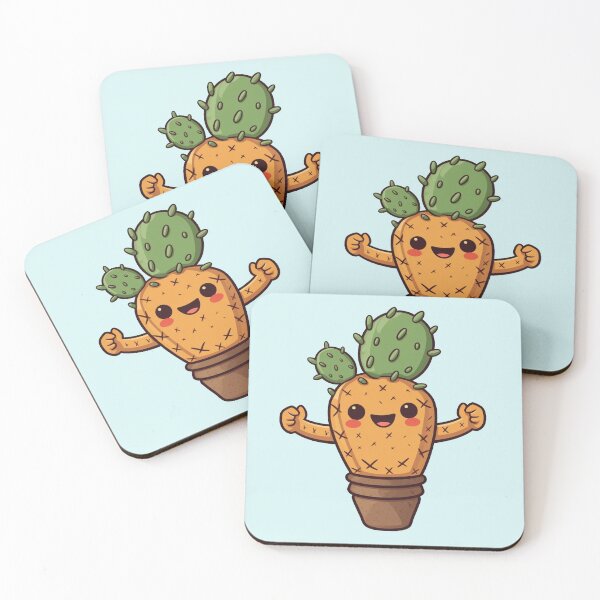 Item preview, cute cactus designed and sold by TellezStickers.