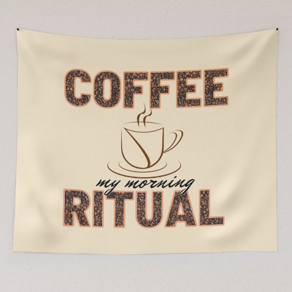 Item preview, Coffee my morning ritual designed and sold by Astrie.