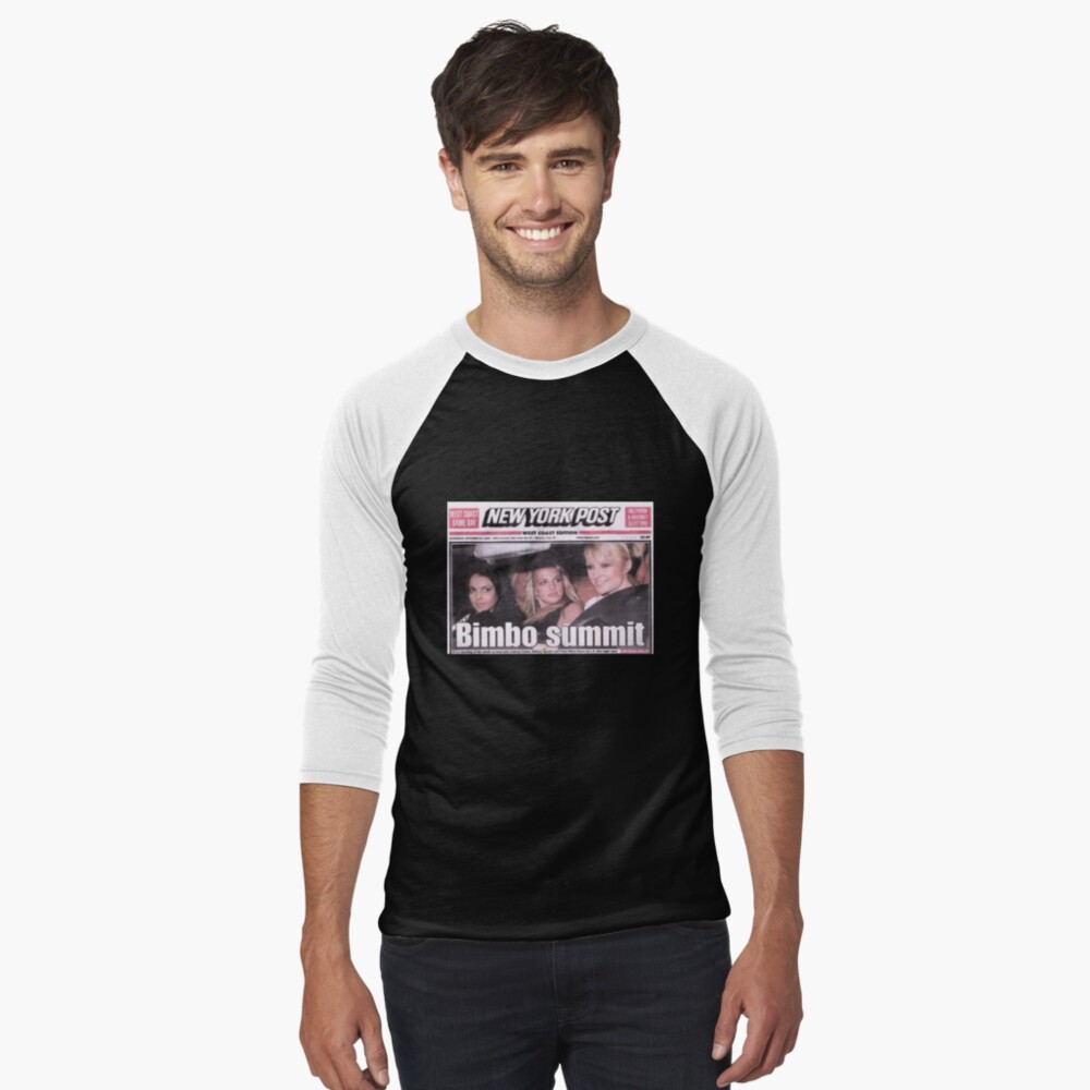 Aperçu de l'œuvre T-shirt baseball manches ¾ créée et vendue par Cuntroversy.