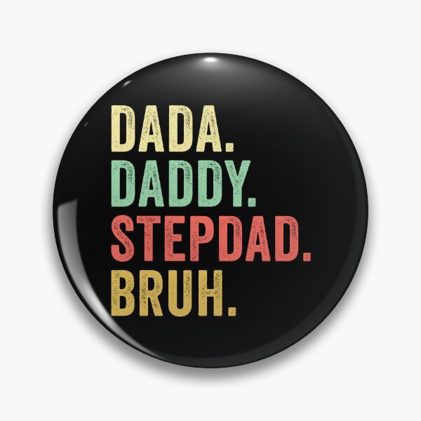 Item preview, Dada Daddy Stepdad Bruh dad vintage fathers day funny father designed and sold by desimino.