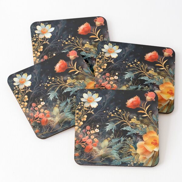 Item preview, Abstract Herbal print 5 designed and sold by Red Witch Art.