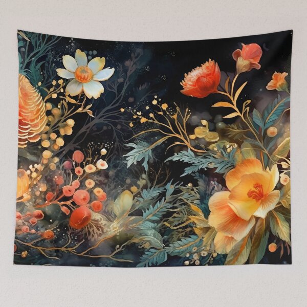 Item preview, Abstract Herbal print 5 designed and sold by Red Witch Art.