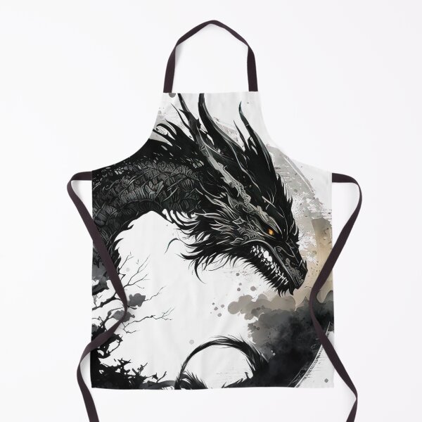 Item preview, Black Dragon in the Dark Woods designed and sold by CalyCollab.