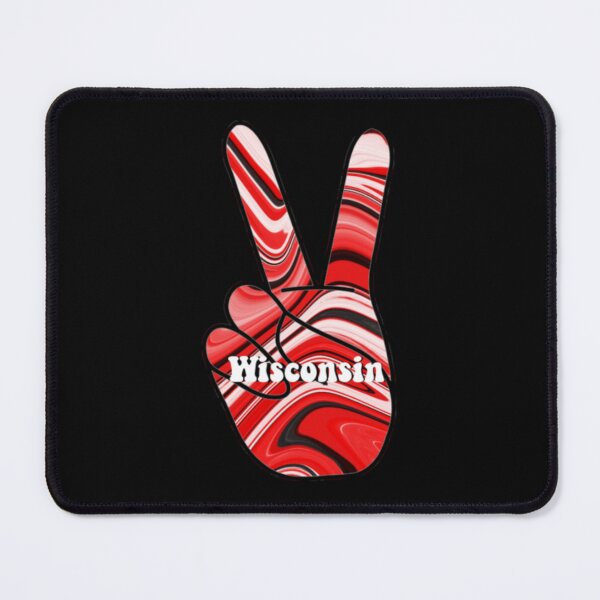 Item preview, University of Wisconsin- Madison Peace Sign Long designed and sold by kittysoftpawss.