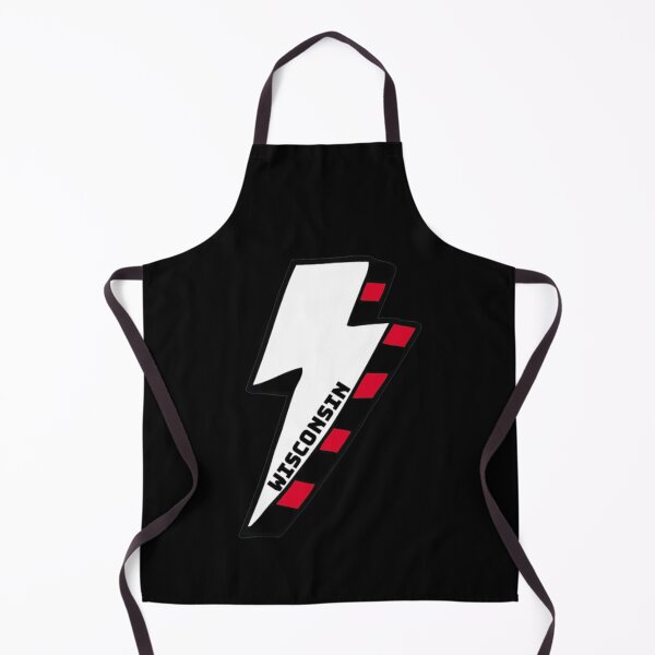 Item preview, University of Wisconsin Madison Lightning Bolt 1 designed and sold by kittysoftpawss.