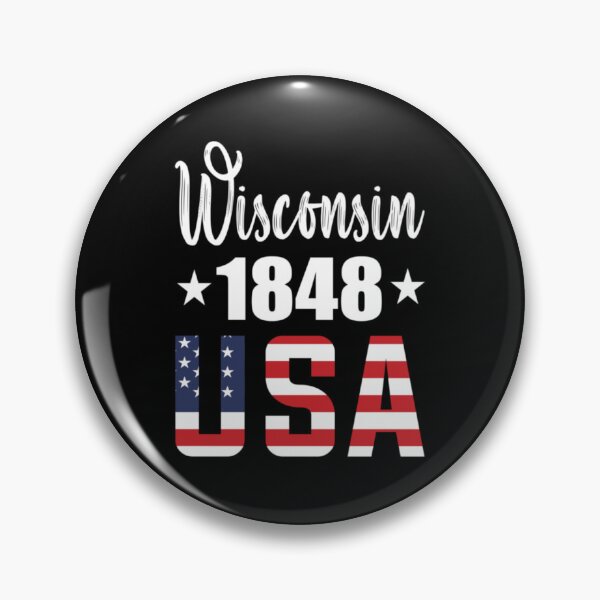 Item preview, Wisconsin 1848 USA   designed and sold by kittysoftpawss.