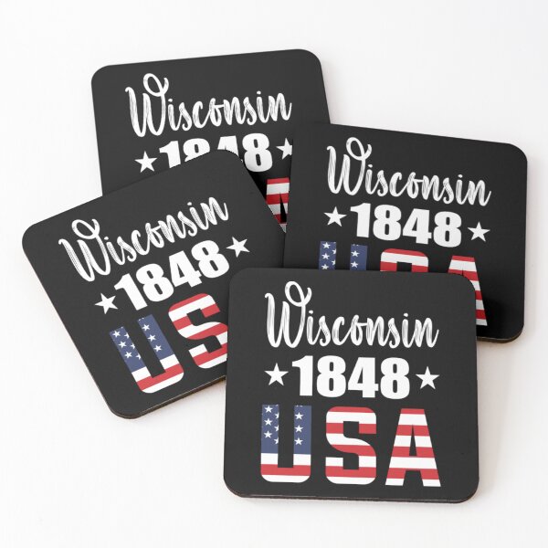 Item preview, Wisconsin 1848 USA   designed and sold by kittysoftpawss.