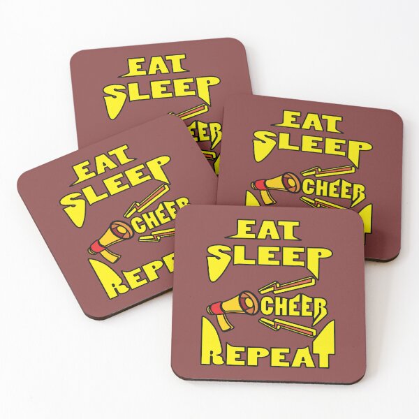 Artikelvorschau, Eat sleep cheer repeat entworfen und verkauft von Donutlovers.