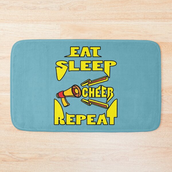 Item preview, Eat sleep cheer repeat  designed and sold by Donutlovers.