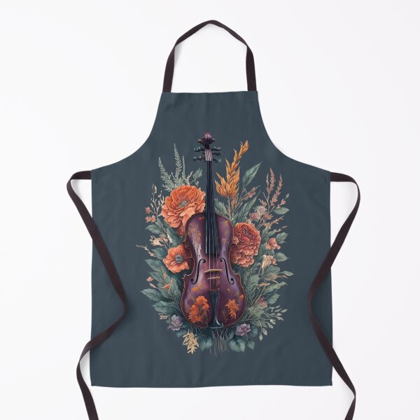 Item preview, Floral Violin designed and sold by SushiAnn.