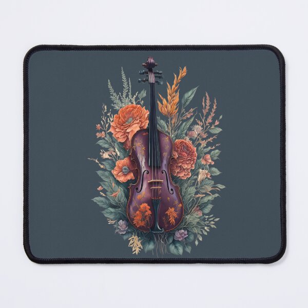 Item preview, Floral Violin designed and sold by SushiAnn.