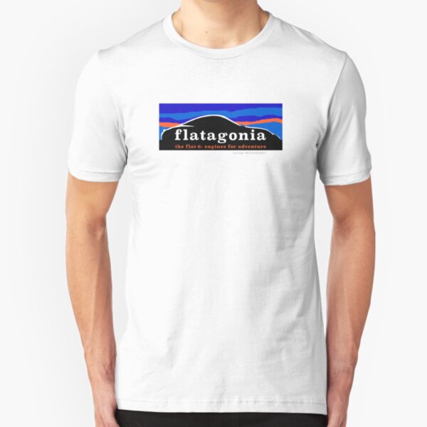 Flatagonia - Flat 6 Engine Adventure Slim Fit T-Shirt
