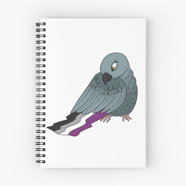 Item preview, Pride Proud Pigeon (Asexual flag) designed and sold by xgarrido.