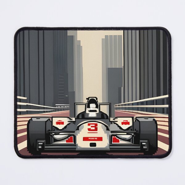 Item preview, Formula car on city streets pixel designed and sold by brandway.