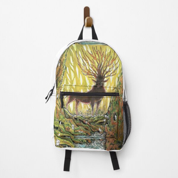 Item preview, Princess Mononoke forest spirit with pencils designed and sold by Inkhov Art.