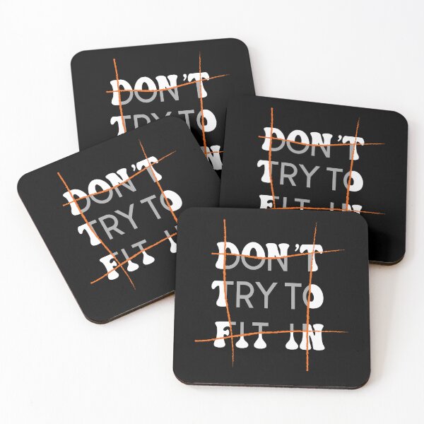 Item preview, Don't try to fit in designed and sold by CatchyFunky.