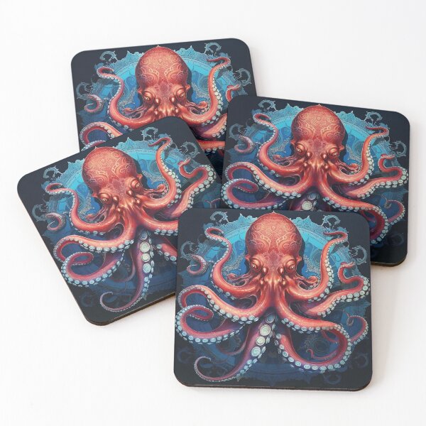 Item preview, Octopus // Illustration designed and sold by KalicoDesignUS.