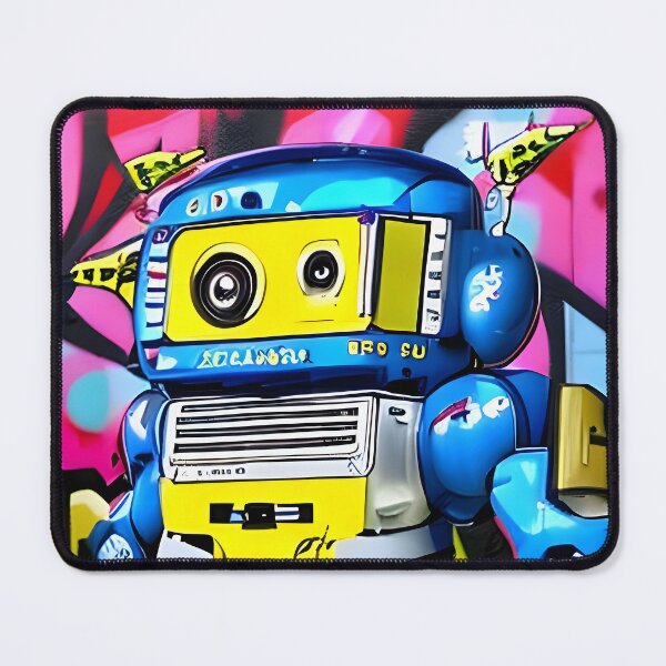 Item preview, A lovely robot | graffiti aesthetic designed and sold by spinolator.
