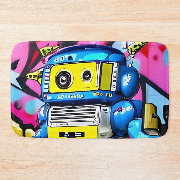 Item preview,  A lovely robot | graffiti aesthetic  designed and sold by spinolator.