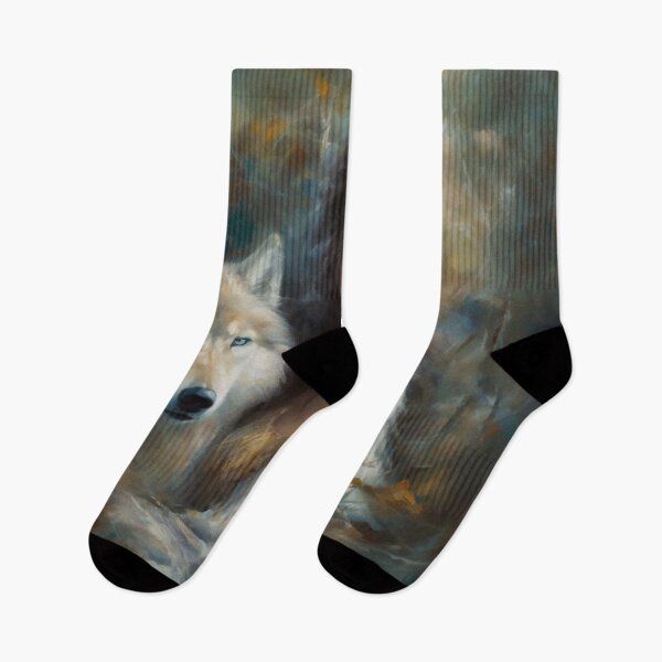 Item preview, Woman and Wolf 7 designed and sold by Dawn van Doorn.