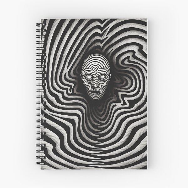 Item preview, Scary Graphic Op Art Style designed and sold by MTJ-Mushrooms.