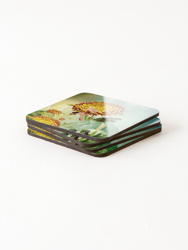Thumbnail 4 of 5, Coasters (Set of 4), sensitivity designed and sold by Design4uStudio.