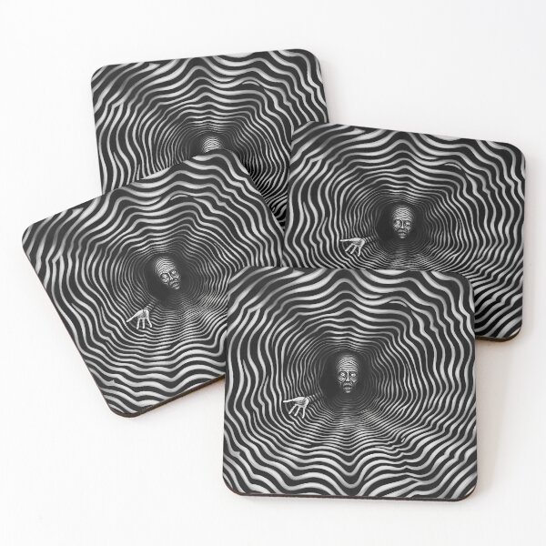 Item preview, Scary Graphic Op Art Style designed and sold by MTJ-Mushrooms.