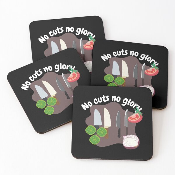 Item preview, No cuts, no glory, funny cooking designed and sold by NoetherSym.