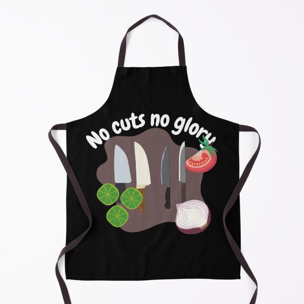 Item preview, No cuts, no glory, funny cooking designed and sold by NoetherSym.