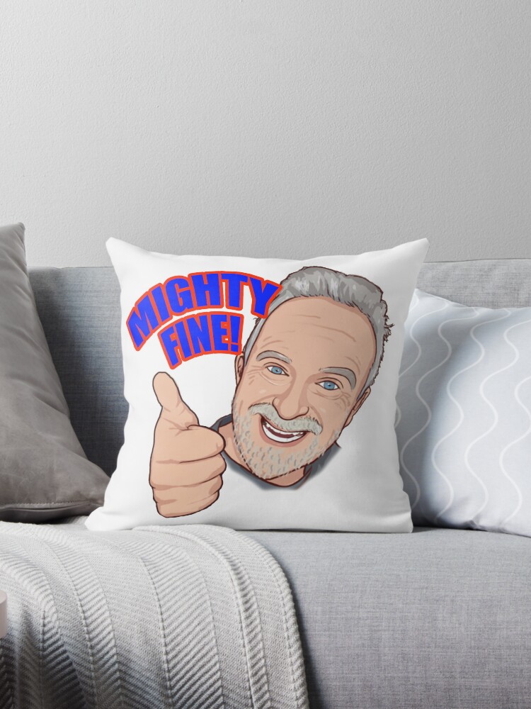 Mighty Fine! Throw Pillow for Sale by Leelochip