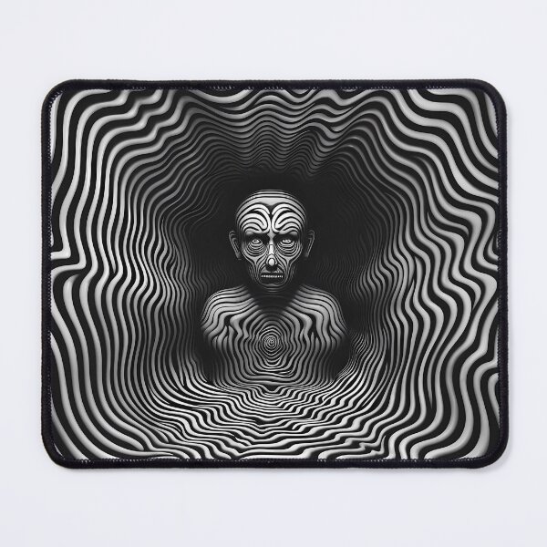 Item preview, Scary Graphic Op Art Style designed and sold by MTJ-Mushrooms.