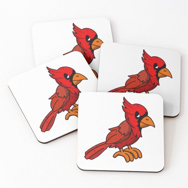 Item preview, Cartoon Cardinal Bird Art designed and sold by BambinosDeli.