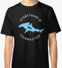 Everything is Connected Shirt Cat Shark Classic T-Shirt