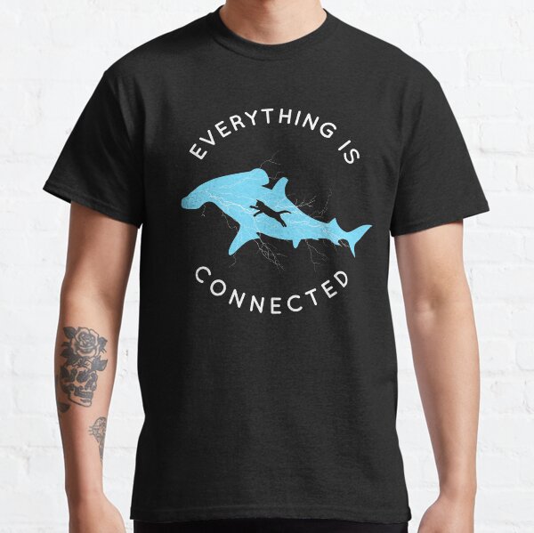 Everything is Connected Shirt Cat Shark Classic T-Shirt