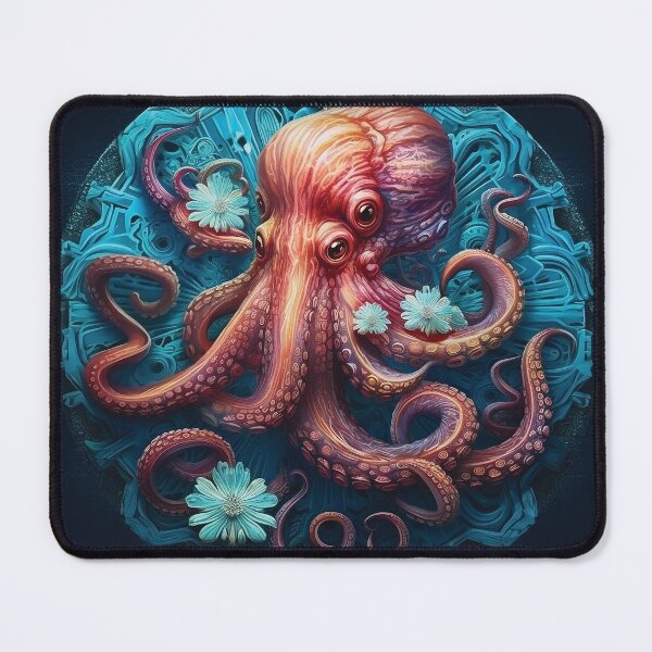 Item preview, Octopus // Illustration designed and sold by KalicoDesignUS.