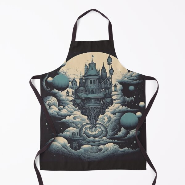 Item preview, Floating House In The Night Sky designed and sold by Obsidian Ink by Wilshire.