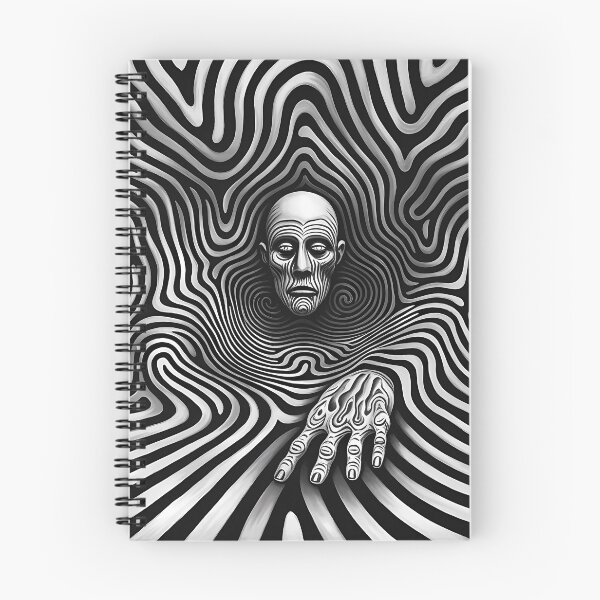 Item preview, Scary Graphic Op Art Style designed and sold by MTJ-Mushrooms.