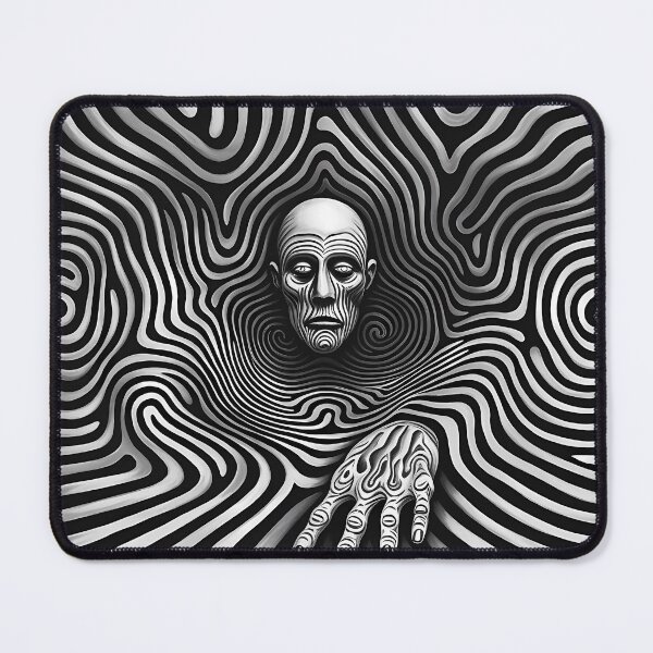 Item preview, Scary Graphic Op Art Style designed and sold by MTJ-Mushrooms.