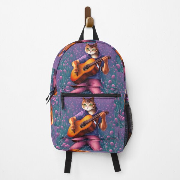 Item preview, Cat with with guitar designed and sold by simaso.