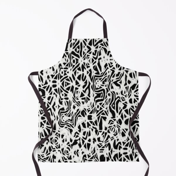 Item preview, Abstract Lace Pattern in Black and White designed and sold by Trevor Hirst.