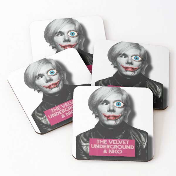 Item preview, “Andy Warhol as Joker” designed and sold by Dracha. 1991.